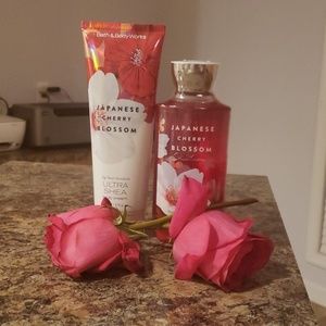"Japanese Cherry Blossom" Lotion & Body Wash Set